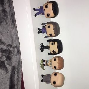 The Addams Family funko pop bundle